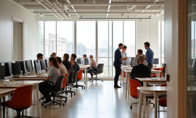 Ufficio moderno di Iceberg HR a Roma
